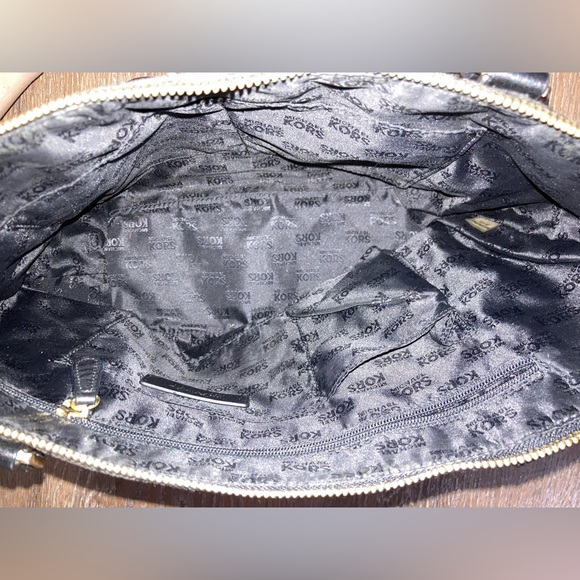 Micheal Kors Black Studded Handbag - Picture 4 of 6